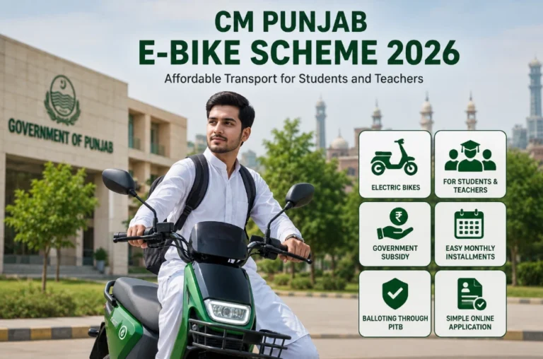 CM Punjab E-Bike Scheme 2026: Eligibility, How to Apply & Current Status 2 CM Punjab E-Bike Scheme 2026 for students and teachers in Punjab